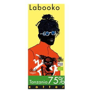 ZOTTER LABOOKO TANZANIA 75% BIO 70 γρ. Σοκολάτες