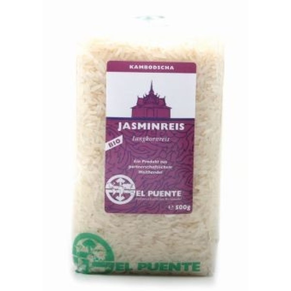 Τρόφιμα - EL PUENTE ΡΥΖΙ JASMINE ΒΙΟ 500 γρ. Ρύζια 