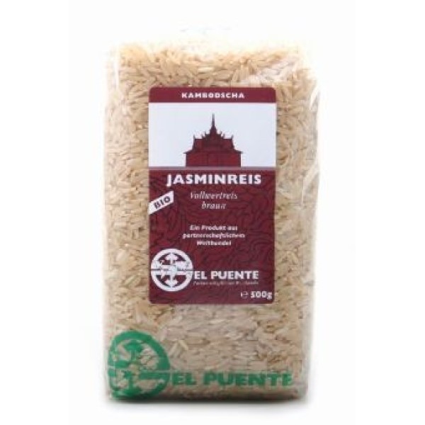 Τρόφιμα - EL PUENTE ΡΥΖΙ JASMINE ΠΛΗΡΕΣ ΒΙΟ 500 γρ. Ρύζια 