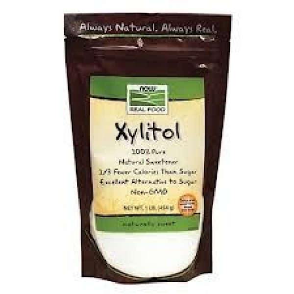 NOW HEALTHY FOODS XYLITOL 454 γρ.