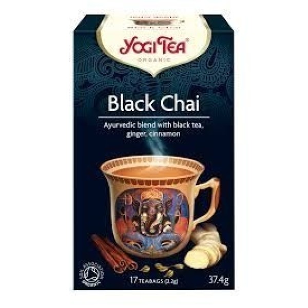 YOGI TEA BLACK TEA (ΜΑΥΡΟ ΤΣΑΙ) ΒΙΟ 17 φακ. Yogi Tea