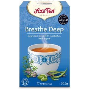 YOGI TEA BREATH DEEP (ΓΙΑ ΚΑΛΥΤΕΡΕΣ ΑΝΑΠΝΟΕΣ) ΒΙΟ 17 φακ. Yogi Tea