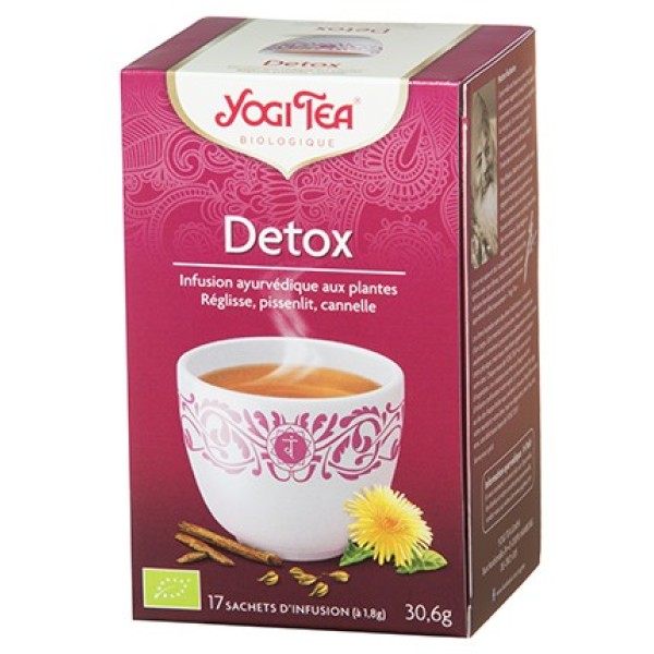 YOGI TEA DETOX (ΓΙΑ ΑΠΟΤΟΞΙΝΩΣΗ) ΒΙΟ 17 φακ. Yogi Tea