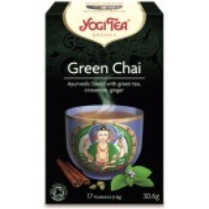 YOGI TEA GREEN TEA (ΠΡΑΣΙΝΟ ΤΣΑΙ )ΒΙΟ 17 φακ. Yogi Tea