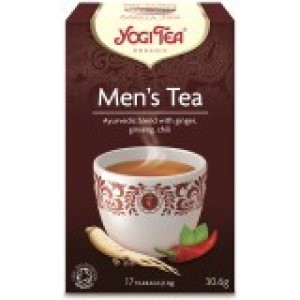 YOGI TEA MEN’S (ΤΟ ΤΣΑΙ ΤΟΥ ΑΝΔΡΑ) ΒΙΟ 17 φακ. Yogi Tea