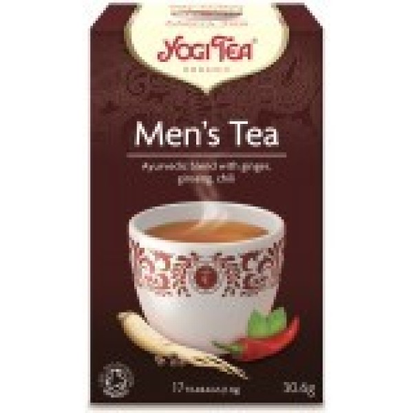 YOGI TEA MEN’S (ΤΟ ΤΣΑΙ ΤΟΥ ΑΝΔΡΑ) ΒΙΟ 17 φακ. Yogi Tea