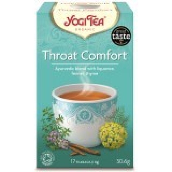 YOGI TEA THROAT COMFORT ΒΙΟ 17 φακ. Yogi Tea