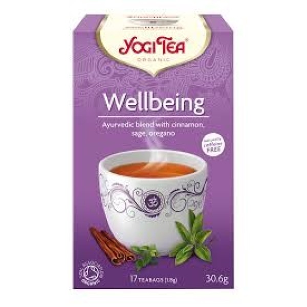 YOGI TEA WELBEING (ΓΙΑ ΠΑΝΤΑ ΝΕΟΣ) ΒΙΟ 17 φακ. Yogi Tea